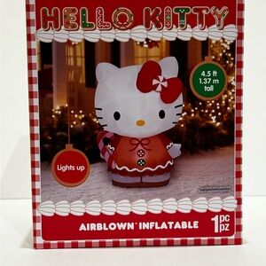 Hello Kitty Christmas Inflatable 2024